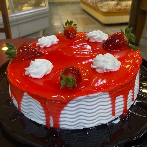 Torta de Morango com Chocolate - 1,5 kg